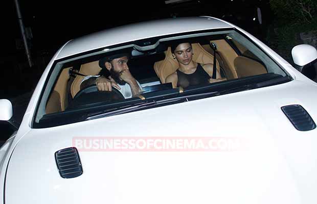 Photos: Ranveer Singh Gifts Himself A Car On His Birthday And Takes Deepika Padukone For A Drive!