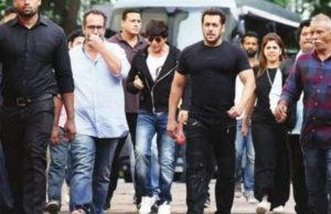 Snapped: Shah Rukh Khan And Salman Khan's First Picture From The Sets Of Anand L Rai's Next!
