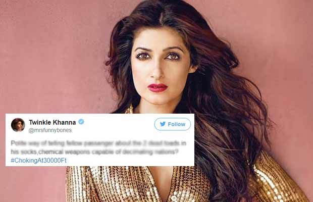 Twinkle Khanna Chokes at 30,000 Ft, Here’s What Happened!