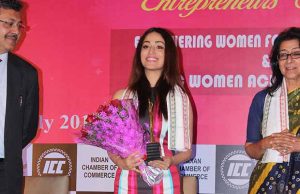 Yami Gautam Felicitated At The Women Entrepreneurs Summit By ICC