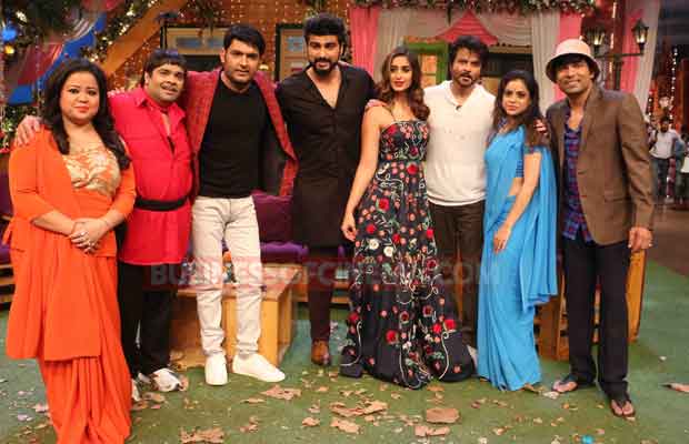 Photos: Kapil Sharma Finally Shoots With Mubarakan Team And With A Bang!