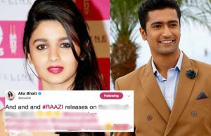 Alia Bhatt,Vicky Kaushal's Next Raazi Gets A Release Date!