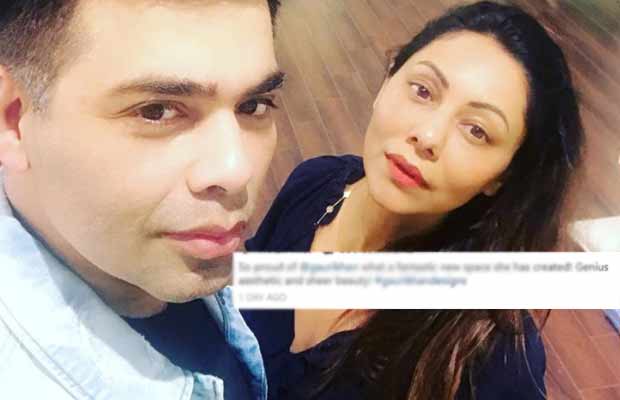 Karan Johar Has The Most Adorable Message For Shah Rukh Khan’s Wife Gauri Khan After Visiting Her Store