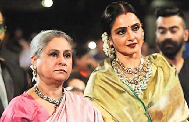 Here’s What Happened When Rekha And Jaya Bachchan Bumped Into Each Other At Parliament