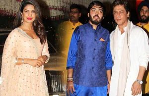 Shah Rukh Khan And Priyanka Chopra's Awkward Moment At Ambani's Ganpati Bash