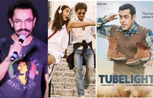 Aamir Khan Speaks Up On Salman Khan’s Tubelight And Shah Rukh Khan’s Jab Harry Met Sejal Box Office Fail