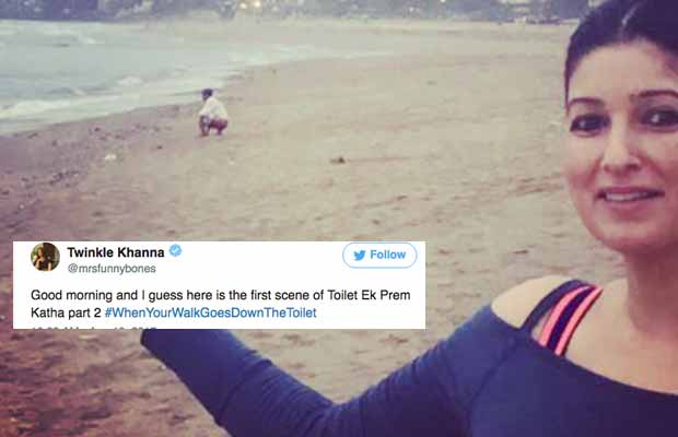 Twinkle Khanna Caught A Man Pooping At Beach, Here’s How She Reacts!!