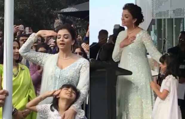 Watch: Aishwarya Rai Bachchan With Daughter Aaradhya Hoists Indian Flag In Melbourne