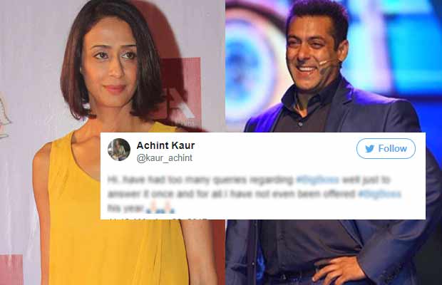 Achint Kaur REACTS On Being Approached For Salman Khan’s Bigg Boss 11