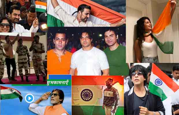 Independance Day: Aamir, Shah Rukh, Salman Khan, Ranveer, Anushka, Priyanka, Akshay, Ranveer Post Wishes!