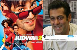 Here's What Salman Khan Has To Say About Varun Dhawan's Judwaa 2 Trailer!