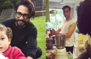 Photo Alert: Shahid Kapoor's Playtime With Baby Misha, Akshay Kumar Turns Chef With Son Aarav!