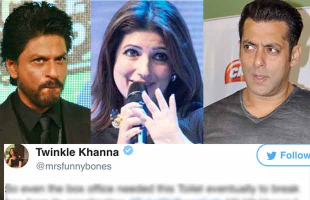 Oops! Twinkle Khanna Mocks Salman Khan's Tubelight And Shah Rukh Khan's Jab Harry Met Sejal With This Tweet?