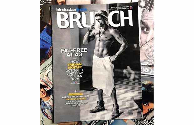 A Bare Chested Farhan Akhtar Turns Up The Heat On Cover Page
