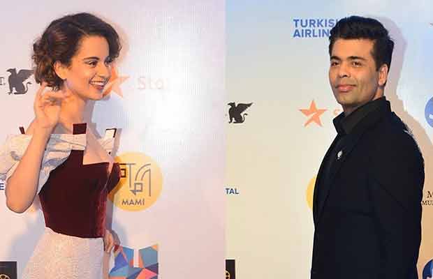 karan Johar Kangana Ranaut