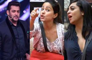 Bigg Boss 11: Here's What Salman Khan Has To Say About Arshi Khan's Spit Act On Hina Khan!