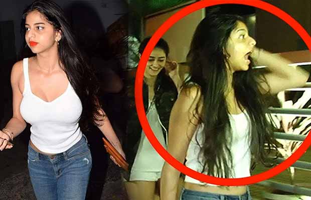 Watch: Shah Rukh Khan’s Daughter Suhana Khan Finds A Way To Escape On Seeing Media!
