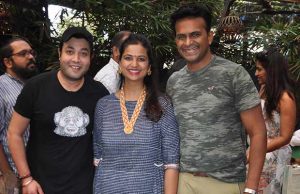 Varun Sharma, Bakhtiyaar, Baba Sehgal Spotted At The Tamil Food Festival In Mumbai