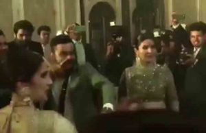 Watch: Virat Kohli-Anushka Sharma Steal The Show At Sagarika Ghatge-Zaheer Khan's Wedding Reception