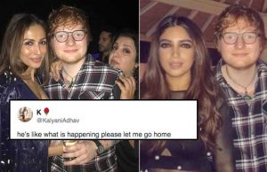 Twitterati Are Going Crazy Over Ed Sheeran's Eyes At A Bollywood Party