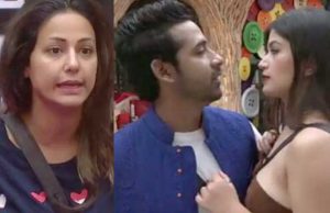 Bigg Boss 11: Lovebirds Puneesh Sharma And Bandgi Kalra Get Into Fight Over Hina Khan- Watch Video!