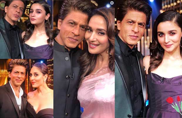 Shah Rukh Khan Shares A Selfie With Alia Bhatt, Kareena Kapoor And Madhuri Dixit, Gives Then An Advice!