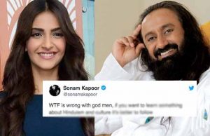Sonam Kapoor Slams Sri Sri Ravi Shankar And Gets Slammed Back!