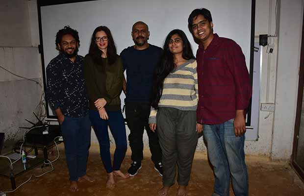 Kalki Koechlin And Vishal Dadlani Attend The Special Screening Of An Insignificant Man