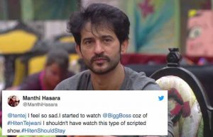 Bigg Boss 11: Hiten Tejwani EVICTED, Twitterati React!