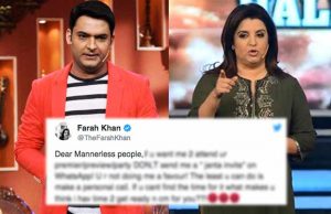 Here’s Why Farah Khan Called Firangi Star Kapil Sharma Mannerless!
