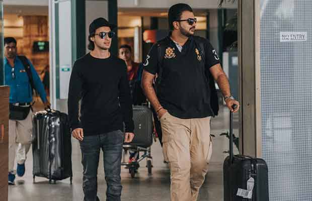 Aayush Sharma And Abhiraj Minawala Spotted At Airport Post Recce