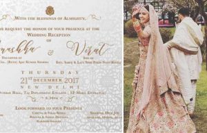 Virat Kohli-Anushka Sharma's Reception Invitation Has Two Special Mentions And It's Adorably Cute!