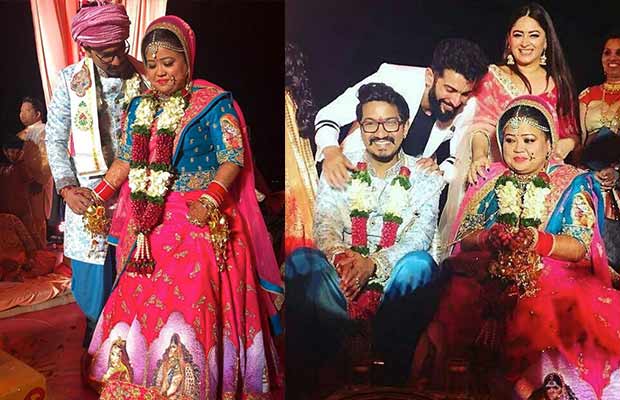 Watch: Bharti Singh’s HILARIOUS Reaction To Husband Haarsh Limbachiyaa’s Comment On Her Crying Fake At The Wedding!