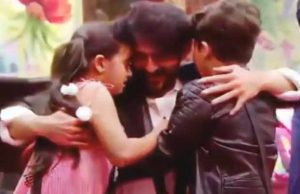 Bigg Boss 11: Hiten Tejwani Breaks Down After Seeing His Kids –Watch Video!