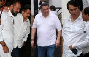 Just In: Sanjay Dutt, Anil Kapoor And Others Reach Shashi Kapoor's Residence For Last Rites