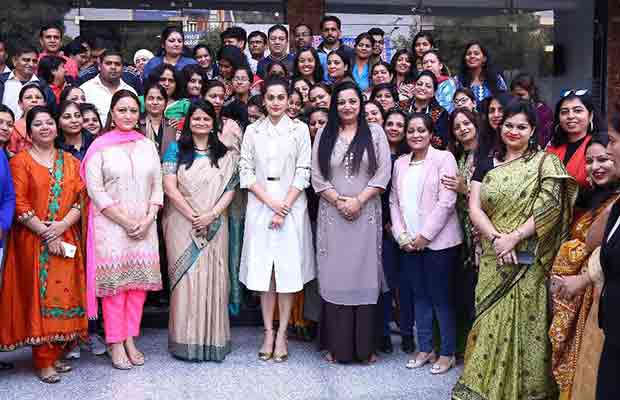 Taapsee Pannu Lends Support To Her School Teachers Achievement