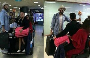 Photo: Tiger Shroff Sitting In Disha Patani’s Lap At An Airport Is Awwdorable!