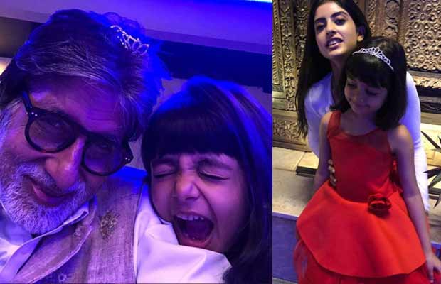 Photos: Amitabh Bachchan Celebrating NYE With Granddaughters Navya Naveli Nanda And Aaradhya Is So Cute!