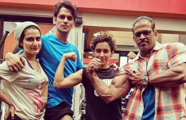 Fatima Sana Shaikh And Sanya Malhotra Turn Fitness Mentors For Vijay Varma!