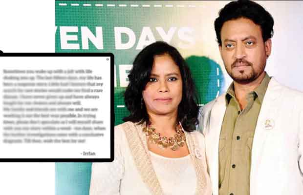 Irrfan Khan’s Wife Sutapa Opens Up On Her Husband Suffering From Rare Disease!