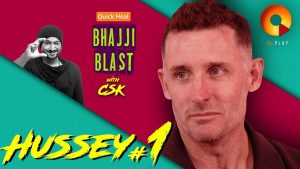 Mr. Cricket Mike Hussey Gets Up Close And Personal With Harbhajan Singh In Quick Heal Bhajji Blast With CSK