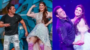 Jacqueline Fernandez Recreates Ek Do Teen Magic With Salman Khan!