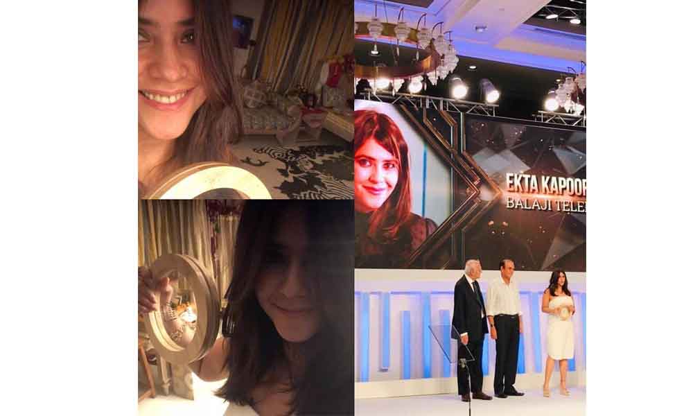 Ekta Kapoor Awarded As The ‘Icon of Excellence’ At The Tycoons Of Tomorrow Awards
