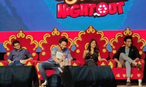 Jackky Bhagnani And Kritika Kamra Spurs Mitron's Promotion With Full Energy In Ahmedabad