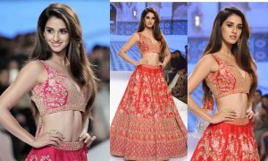 Disha Patani Looks Alluring As She Walks The Ramp