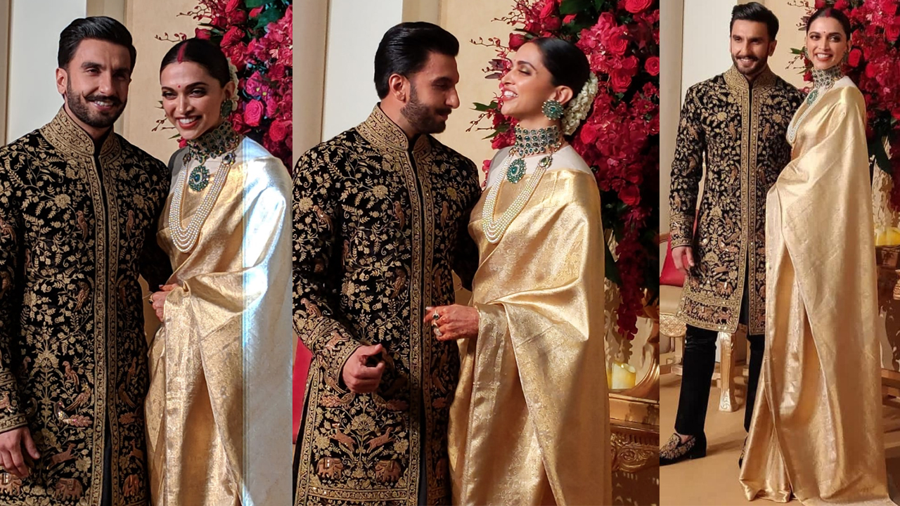 Watch Video: Ranveer Singh – Deepika Padukone Look Royal At Their Bangalore Wedding Reception At Leela Palace