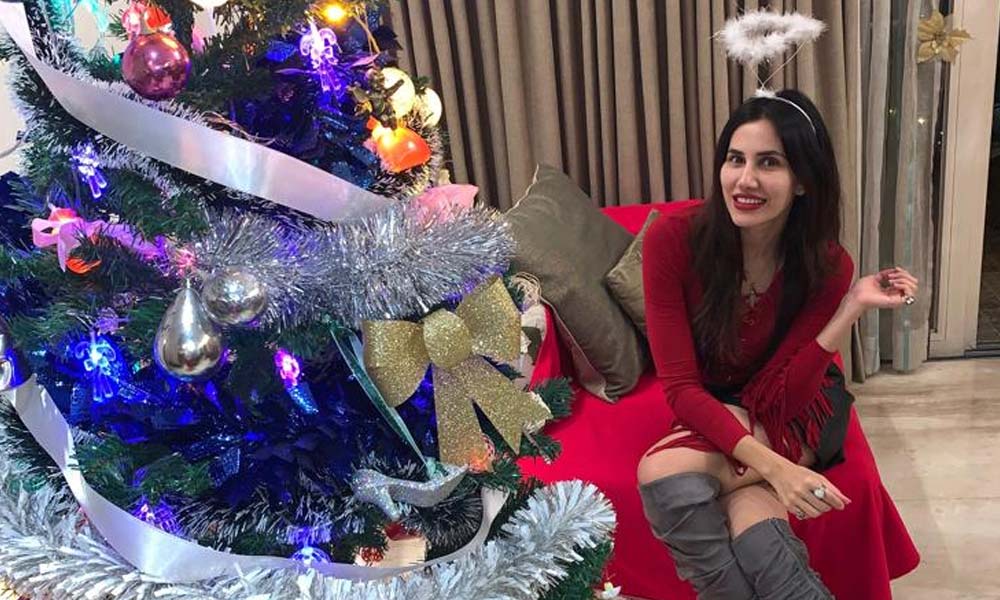 Pyaar ka Punchnama 2 Fame Sonnalli Seygall’s Picture Perfect Christmas Celebration