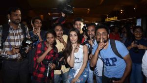 Kriti Sanon Witnesses Mass Uproar As She Sets Out For A Theater Visit