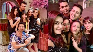Basking In The Success Of Luka Chuppi, Kriti Sanon Celebrates With Her Team