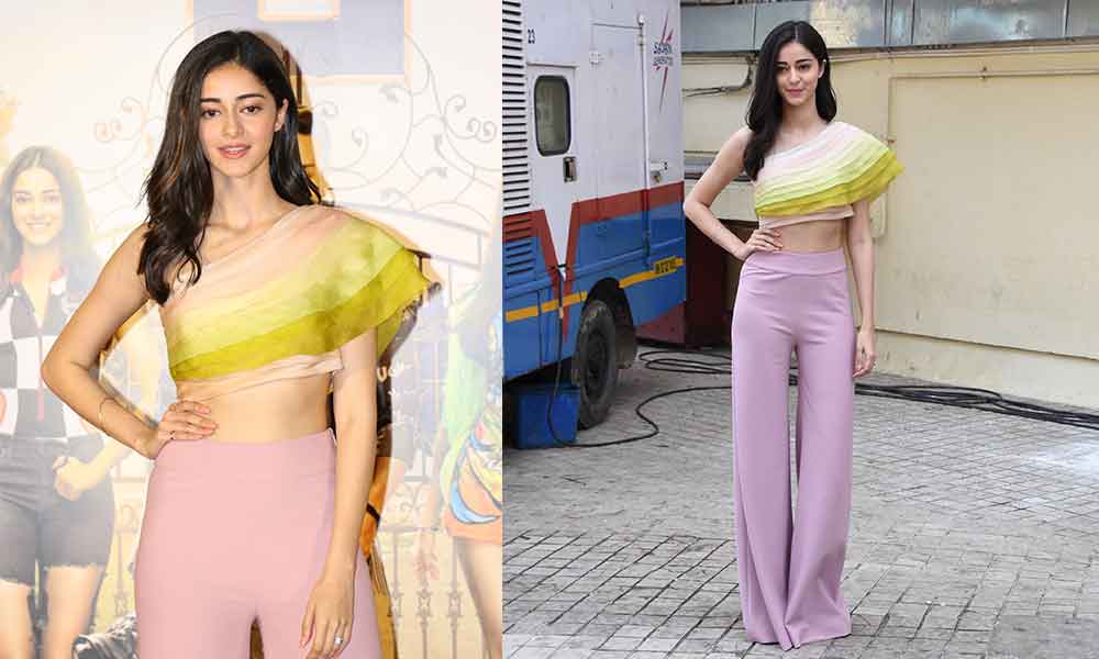 Debutant Ananya Panday Makes A Stylish Entry At The Trailer Launch Of Student Of The Year 2